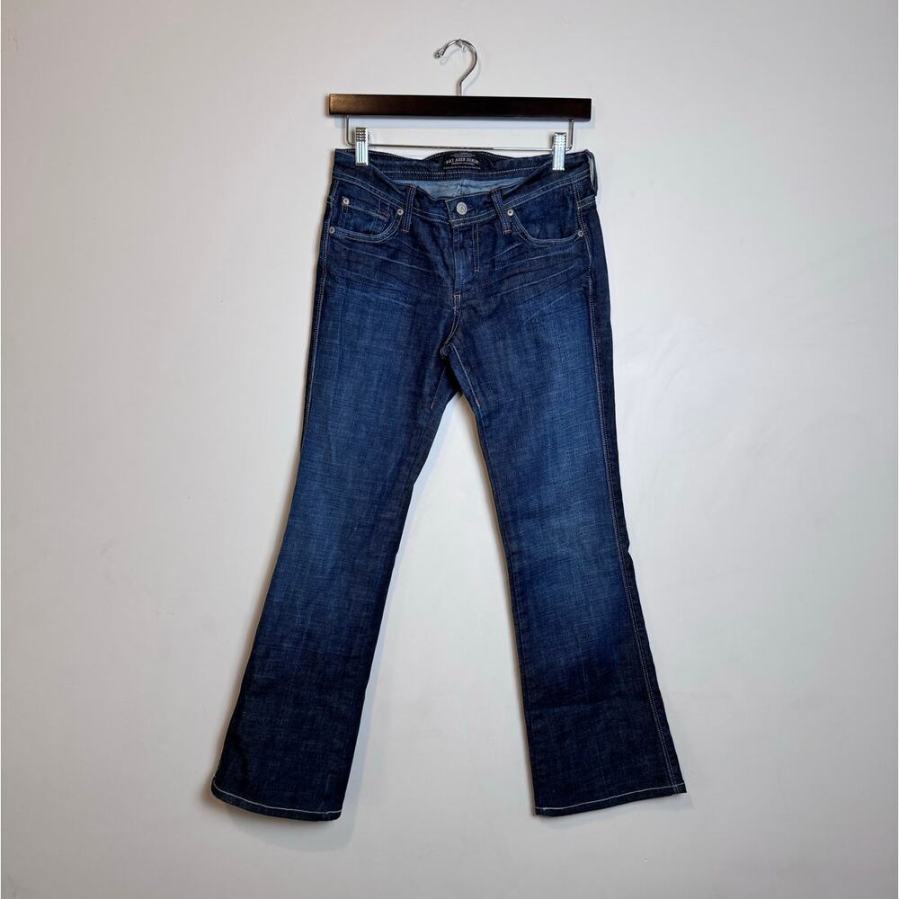 James Cured x Barneys Low-Rise Bootcut Dry Aged Denim - Size 26